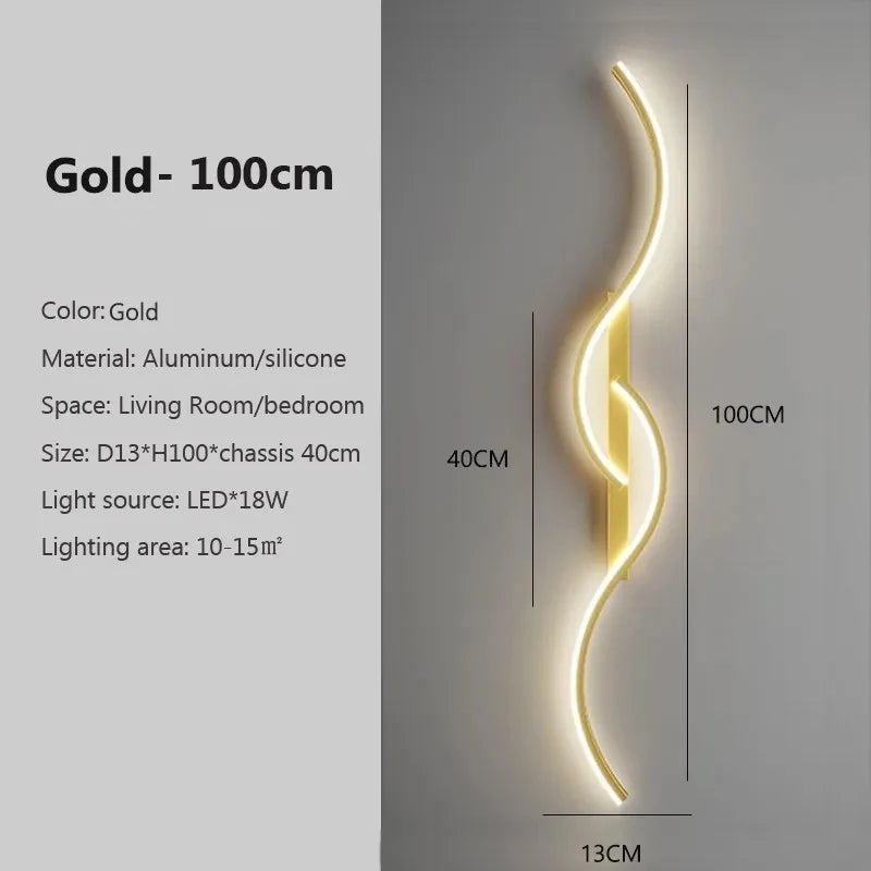 Modern Minimalist LED Wall Lamp