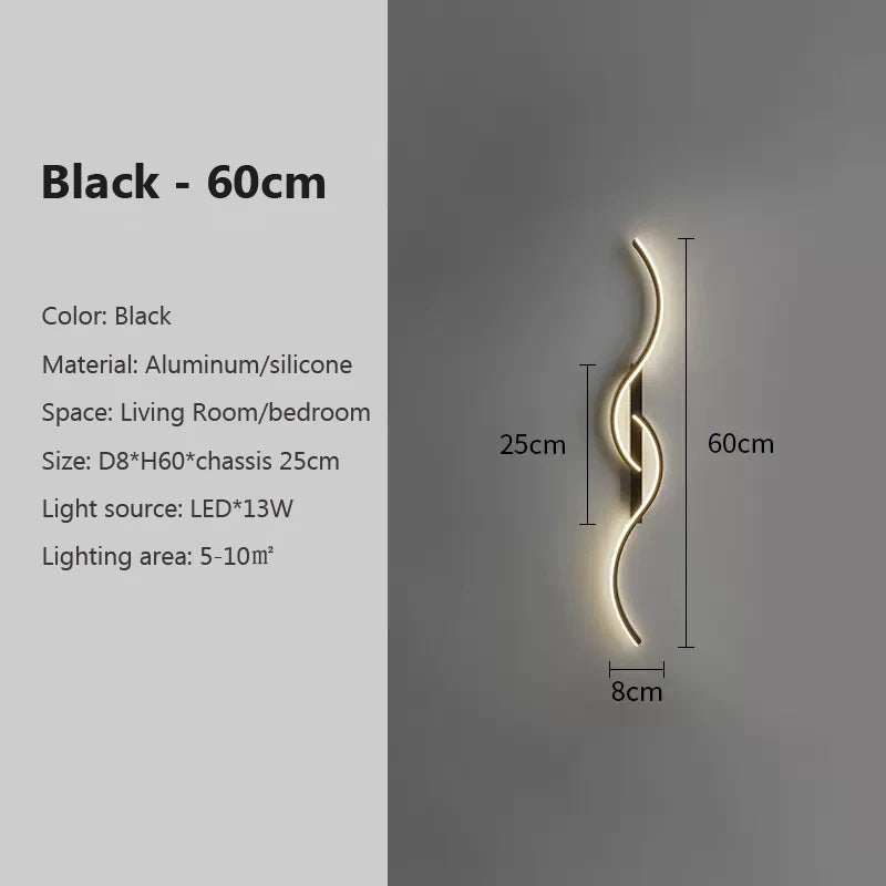 Modern Minimalist LED Wall Lamp