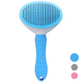 Pet Grooming Comb: Self-Cleaning Brush for Cats and Dogs, Perfect for Grooming and Care