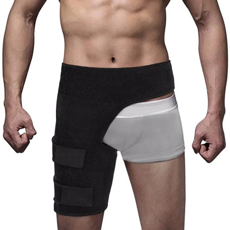 Compression Belt for Hip Pain Relief, Sciatica, and Hip Muscle Strains