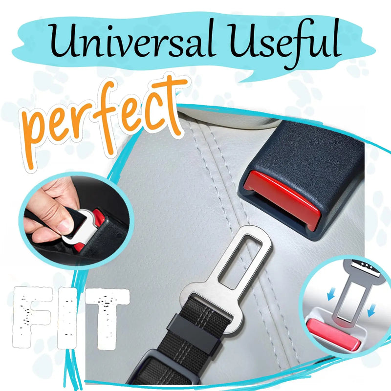 Adjustable and Durable Dog Seat Belt