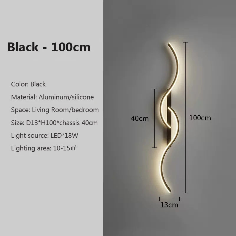 Modern Minimalist LED Wall Lamp