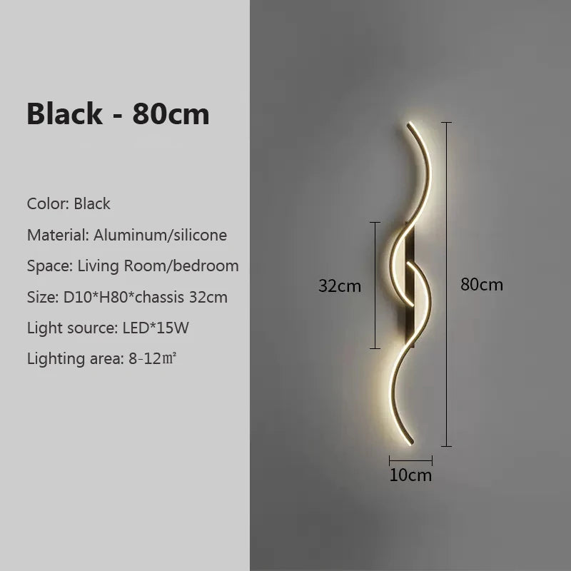 Modern Minimalist LED Wall Lamp